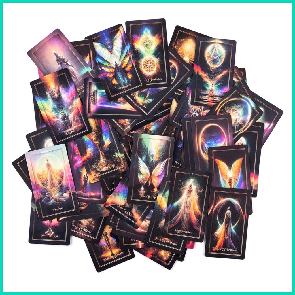 Tarot oracle card mysterious bói toán truyện tranh bài tarot ngôi sao dreams card game family gathering board game hjuvn hjuvn