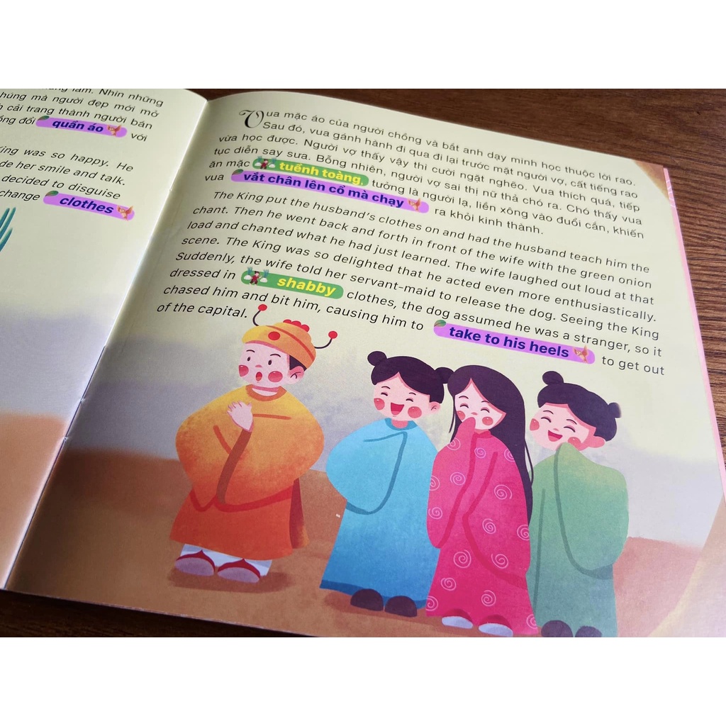 Sách - Truyện cổ tích Việt Nam  Cây Tre Trăm Đốt - Thạch Sanh - Ai Mua Hành Tôi - Sọ Sừa - Bảy Điều Ước