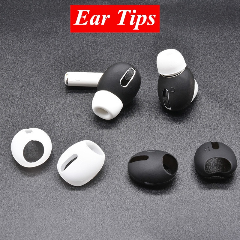 Airpods pro ear tips case cover silicone mềm eartips earpads bảo hiểm đầy đủ phù hợp trong trường hợp earbud chống trượt cho airpods pro 1 cặp