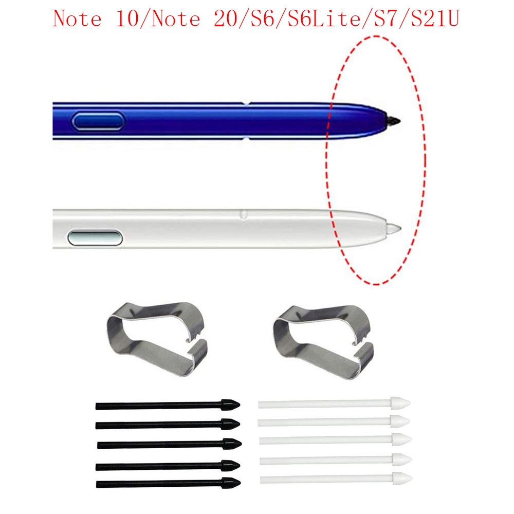 Ứng dụng điện thoại di động Kẹp kim loại màu trắng đen N10N20 S7/S6Lite Thay thế cứng S22US23U tương lai