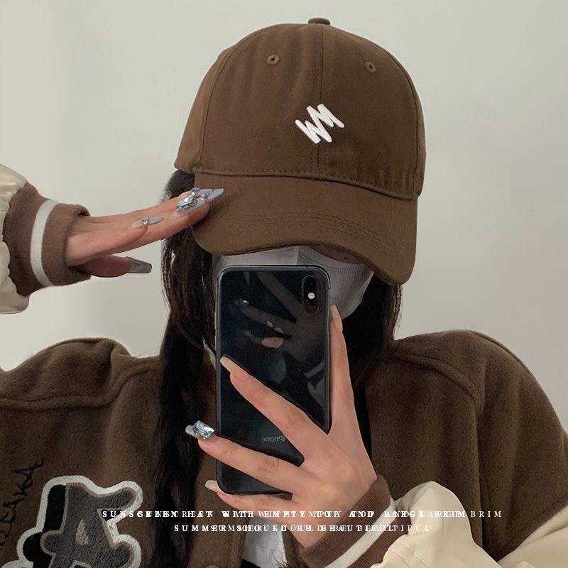 Mũ bóng chày cặp đôi mềm mại đa năng màu hồng raspberry chất lượng cao