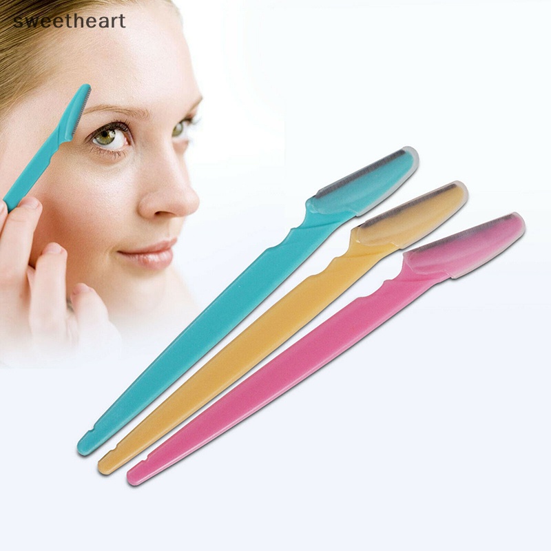 Mặt lông mày dao cạo Tông đơ máy cạo râu lưỡi dao tóc Remover Công cụ mới
