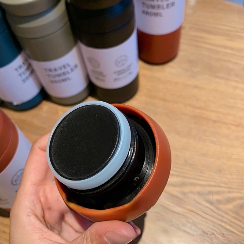 Thermos Bình Nước Giữ Nhiệt 350ml 480ml Bằng Thép Không Gỉ