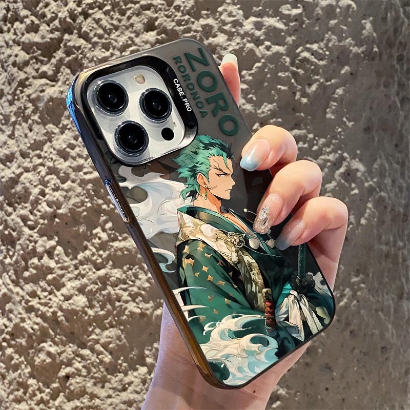 Ốp Điện Thoại Cứng one piece zoro comic phone case tương thích cho iphone 11 12 13 14 15 pro max 14plus 15plus case ip 12promax 13promax 14promax iphone case