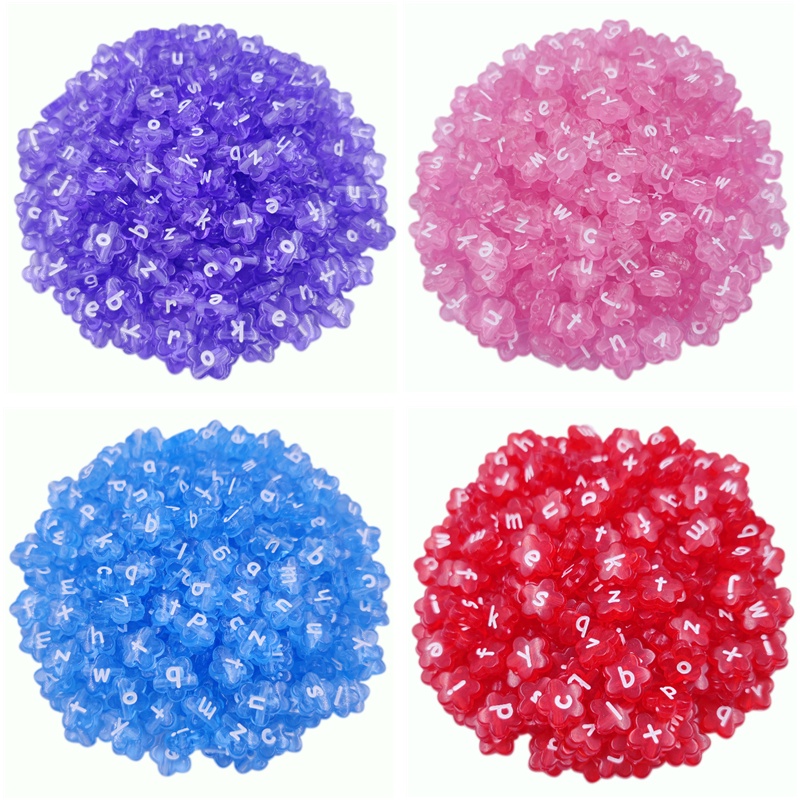 Set 20 Hạt Xỏ Lỗ 11mm Nhiều Màu Sắc Dùng Để Làm Đồ Trang Sức Thủ Công