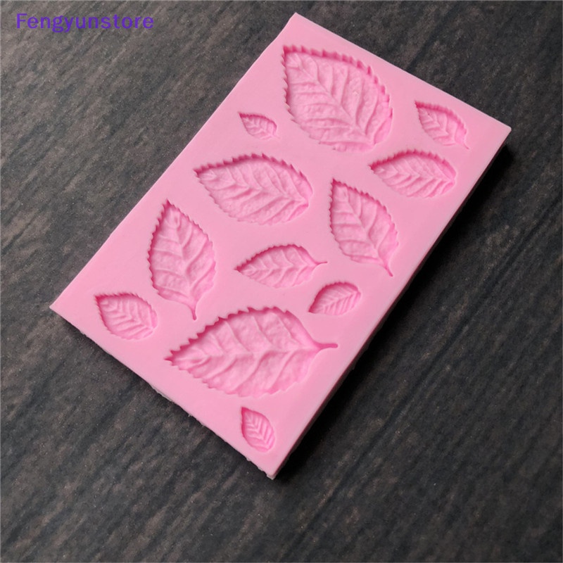 Khuôn hình lá phong silicone lá bánh trang trí bánh quy kẹo mềm khuôn làm bánh vn