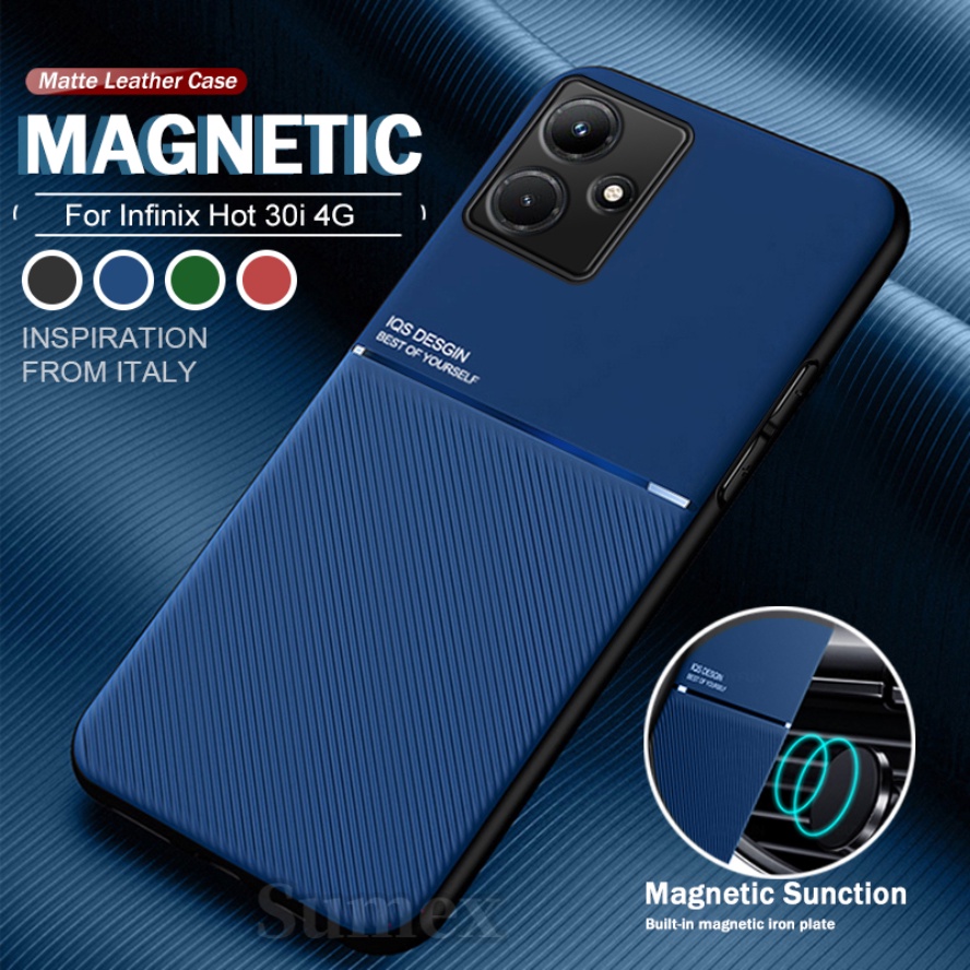 Bao Da Điện Thoại Chống Dấu Vân Tay Cho infinix hot 30i 4g hp infinix hot30i nfc x669 x669c x669d 2023 Ốp