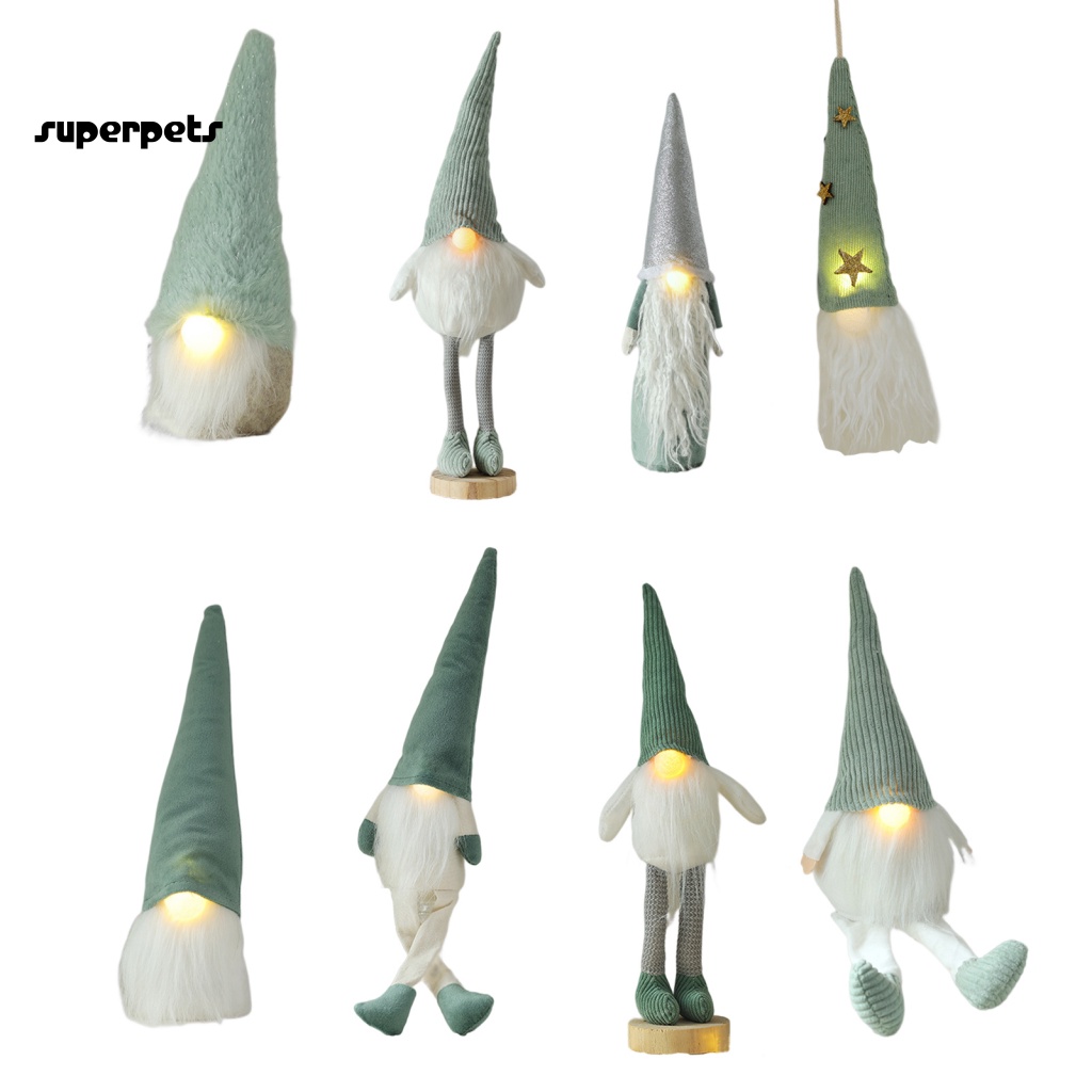 Christmas elf ornament bảo vệ gia đình gnome glow-in-the-dark gnome ornament eye-catching christmas decor for home fun lễ hội quà tặng