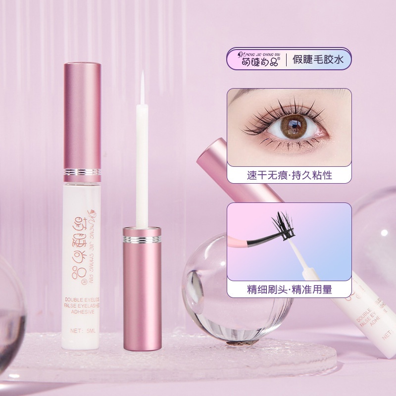 Keo Dán Lông Mi Giả Trong Suốt Khô Nhanh Không Để Lại Dấu Vết
