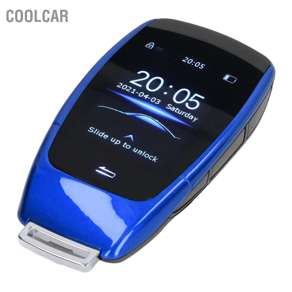CoolCar Universal TK900 Màn hình cảm ứng LCD Chìa khóa thông minh Điều khiển từ xa không cần chìa cho các mẫu nút Start Stop Engine