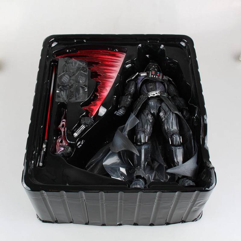 Marvel play arts kai star wars hình boba fett darth vader stormtrooper maul hình có thể di chuyển mô hình đồ chơi bộ sưu tập giáng sinh