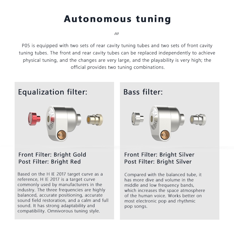 Tai nghe bgvp p05 trình điều khiển động đơn màn hình in-ear hi-res iems tai nghe nhạc hifi với mic type-c & cáp mmcx có thể thay thế