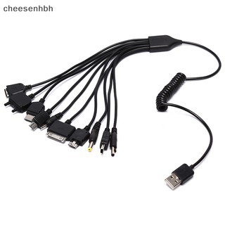 Cheesenhbh universal 10 in 1 multi-function cell phone game bộ sạc cáp sạc usb vn