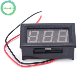 Cặp Vôn Kế Kỹ Thuật Số dc 0-30v Chuyên Dụng Cho Xe Hơi