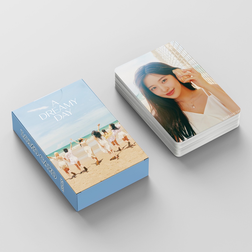 Linxx 55 chiếc ive a dreamy day album lomo card kpop photocards series bưu thiếp