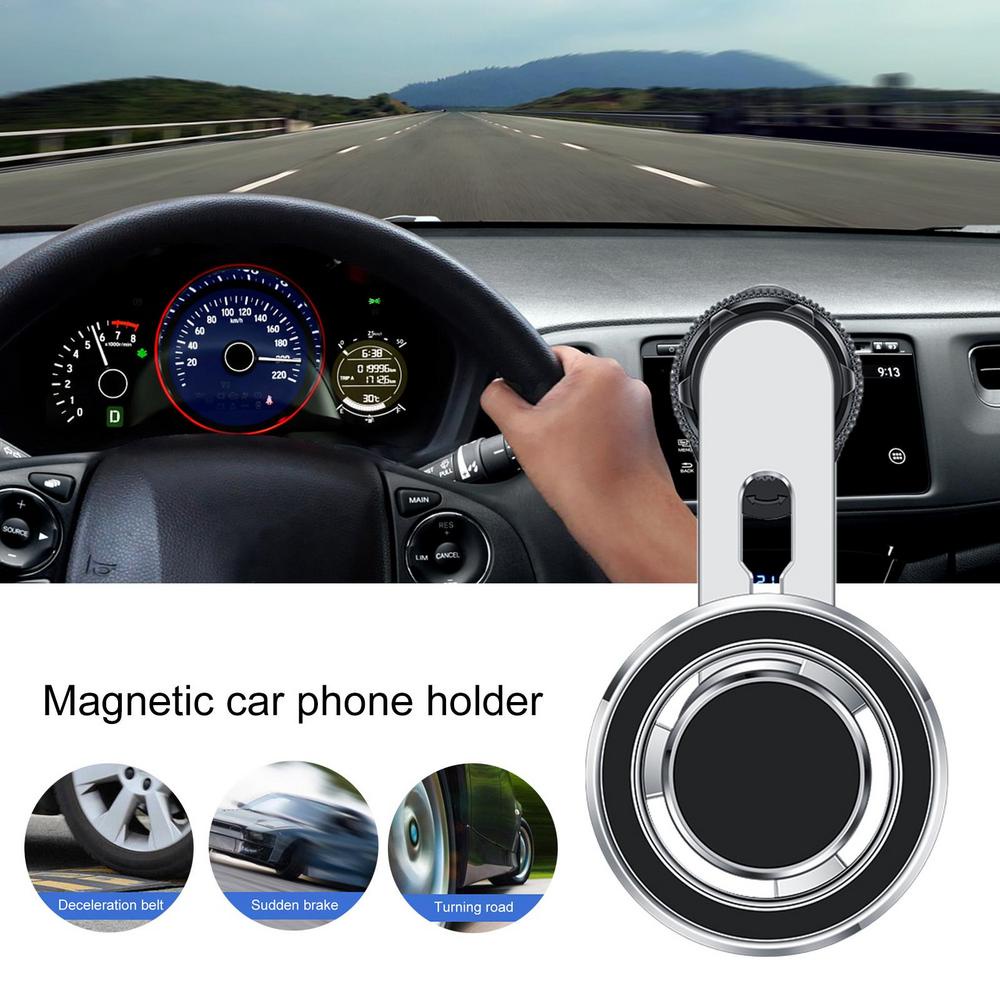 Giá đỡ điện thoại di động từ tính smehoart magsafe 720° Giá đỡ có thể gập lại trên ô tô xoay cho phụ kiện cửa gió trên ô tô cho iphone