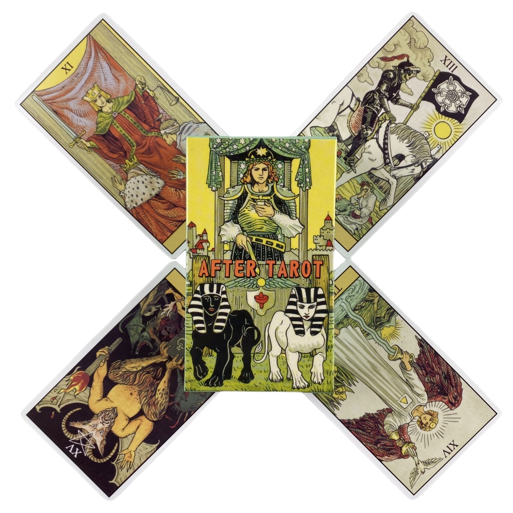 Sau Bộ Bài tarot rider 78 Lá Tiếng Anh