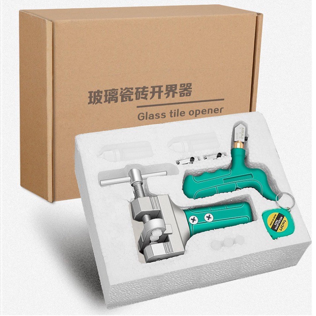 Bộ dao cắt kính đa năng ❤️FREESHIP❤️ Bộ dụng cụ cắt gạch chuyên dụng Tặng kèm 2 lưỡi cắt gạch cắt kính