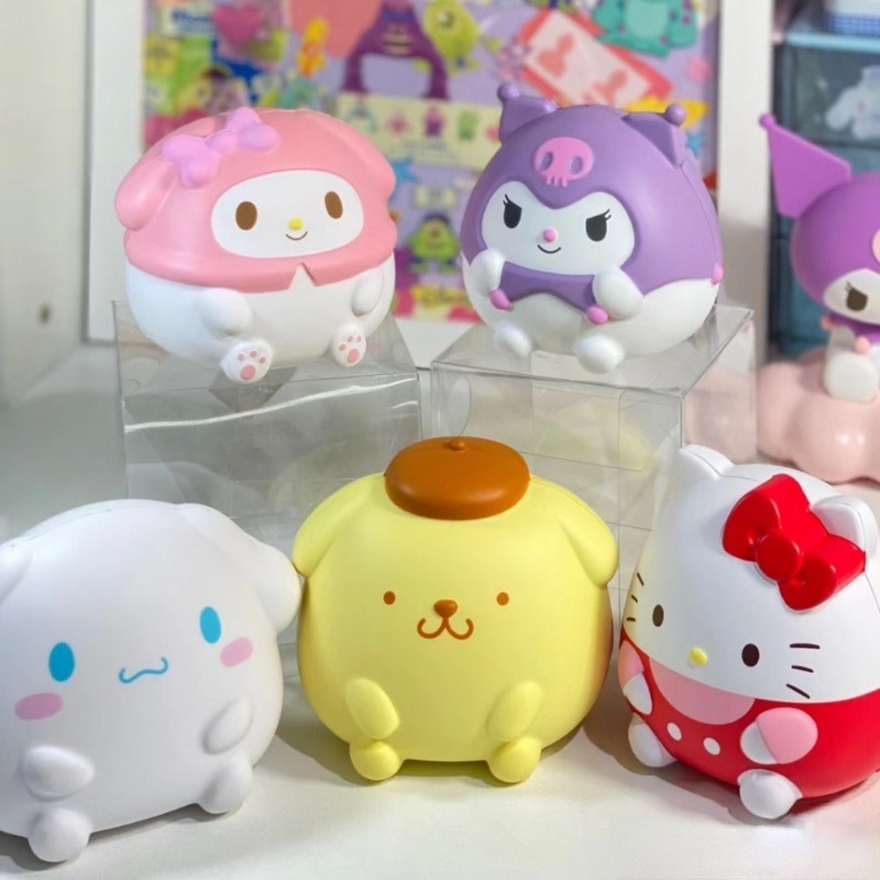 Sanrio hello kitty jumbo squishy kawaii kuromi melody cinnamoroll squishies chậm tăng căng thẳng giảm căng thẳng đồ chơi bóp cho trẻ em người lớn
