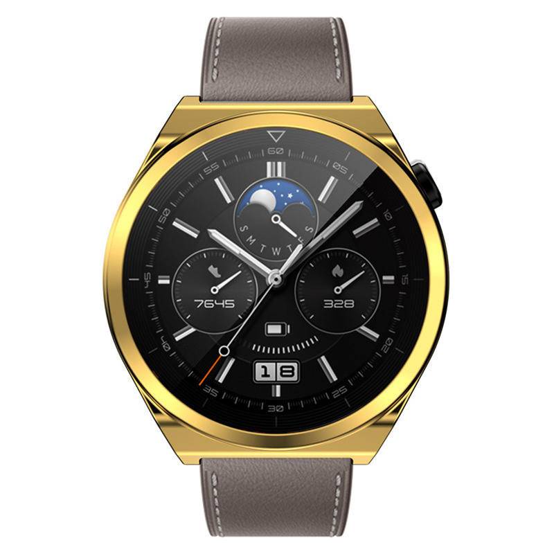 Ốp lưng tpu cho huawei gt3 pro gt2 gt runner 46mm 42mm 43mm vỏ bảo vệ mềm ốp lưng bảo vệ toàn màn hình cho huawei watch3 pro 48mm 46mm