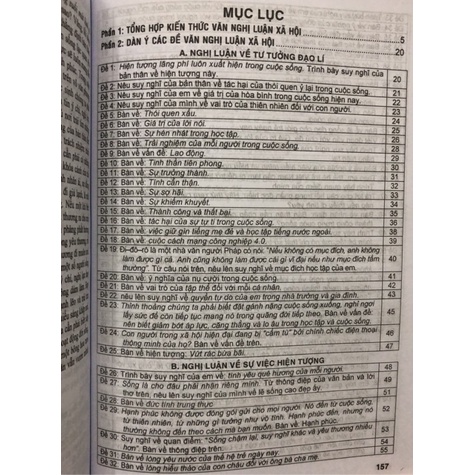 Sách - Hướng dẫn viết Dàn ý các đoạn văn Nghị luận xã hội Ngữ Văn 9