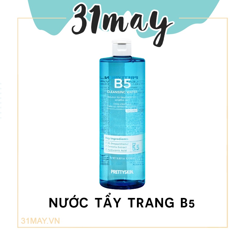 Nước Tẩy Trang B5 PrettySkin Giá Sỉ Chính Hãng - Nước Tẩy Trang Phục Hồi Cho Da Nhạy Cảm