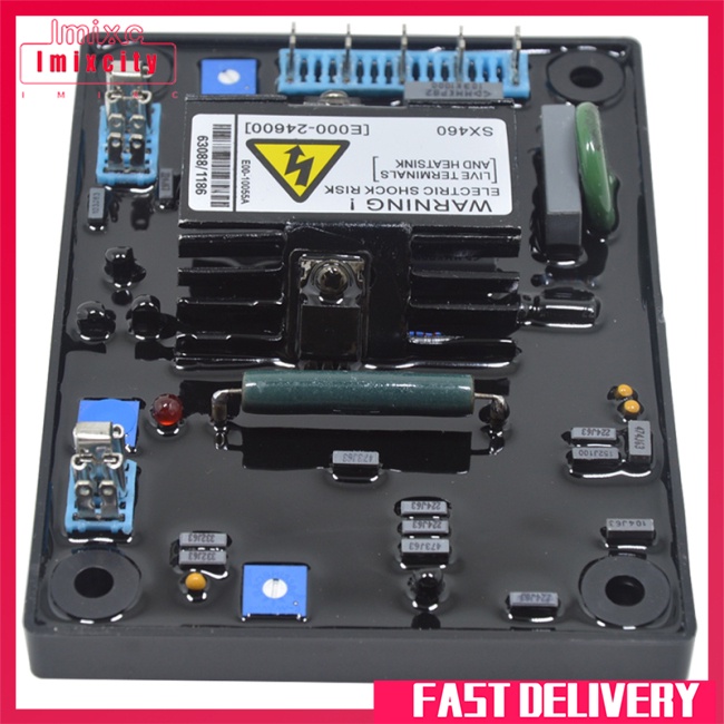Imixcity bộ điều chỉnh điện áp avr sx460 tự động màu đen chất lượng cao cho bộ điều chỉnh điện áp máy phát điện