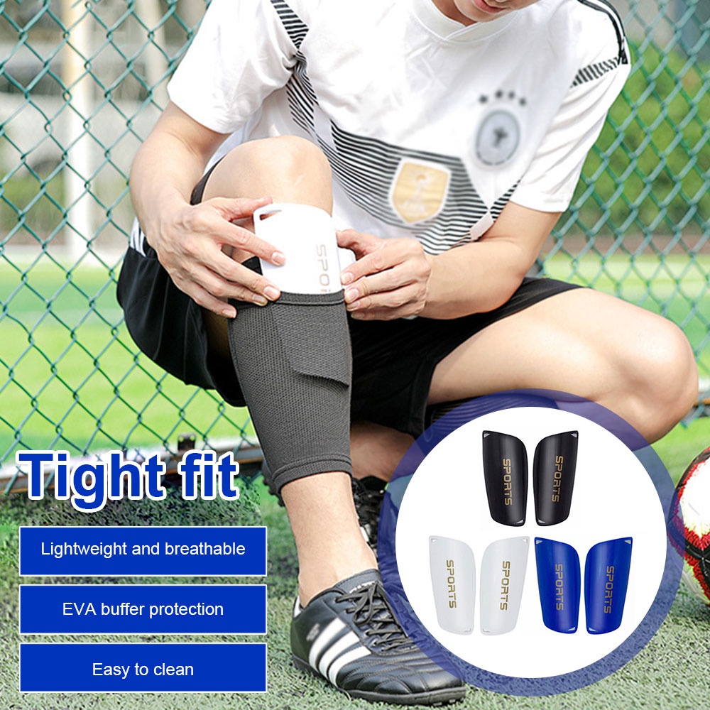Bóng đá thể thao shin guards cho trẻ em thanh niên người lớn bóng đá nhẹ bánh răng bóng đá shin pads với vỏ bảo vệ cứng