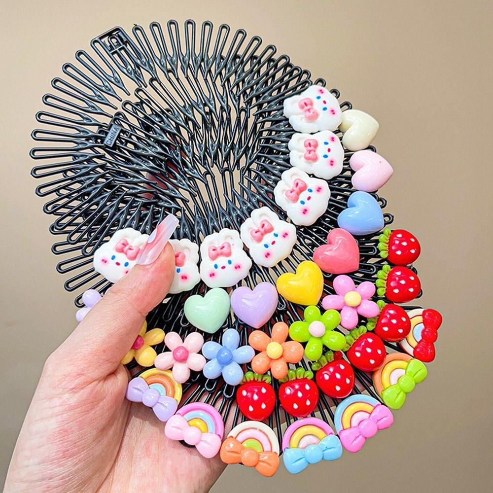 Băng Đô Cài Tóc Bằng Nhựa Dẻo Thời Trang Cho Nữ