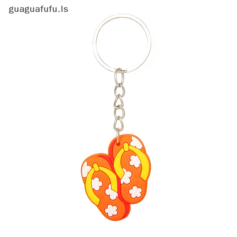 Guaguafufu phim hoạt hình mùa hè hawaiian aloha chủ đề trang trí tiệc nhiệt đới flamingo pvc keychain cho đám cưới sinh nhật ủng hộ tiệc quà tặng ls