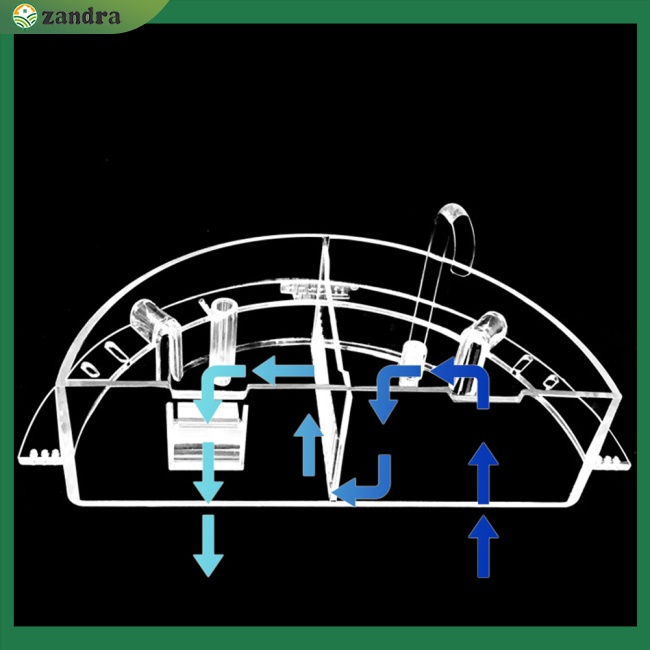 Hộp lọc bên ngoài 3-trong-1 thác nước im lặng tuần hoàn hộp nhỏ giọt máy lọc nước hồ cá phụ kiện bể cá