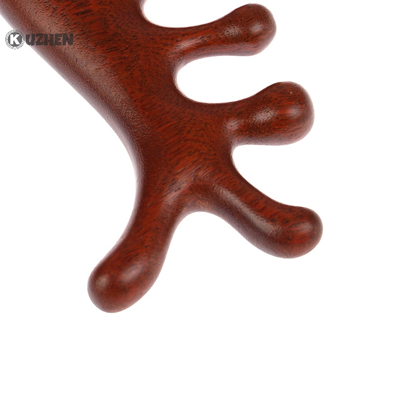 Lược chải tóc/ massage cơ thể KUZHEN năm răng rộng chống tĩnh điện