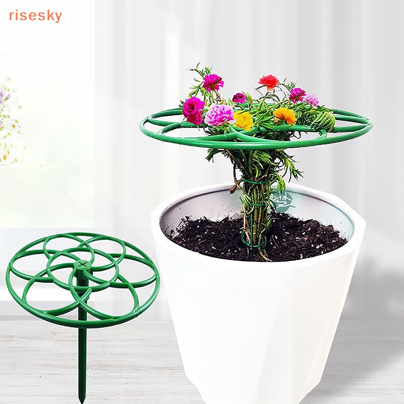 Vườn nhựa 1pc khung leo có thể xếp chồng lên nhau nhà máy khung lồng nhà máy giá đỡ leo giá đỡ đồ làm vườn