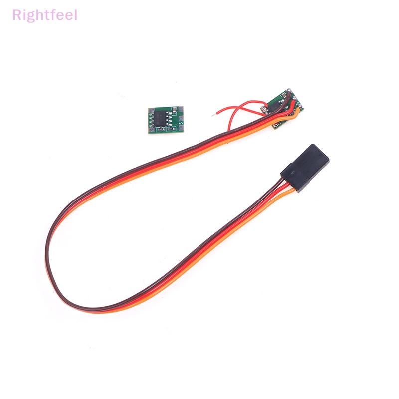 Rightfeel micro 1a rc esc diy 5v dc brushed motor speed controller bộ giảm tốc động cơ micro motor drive module two wire brush controller esc new