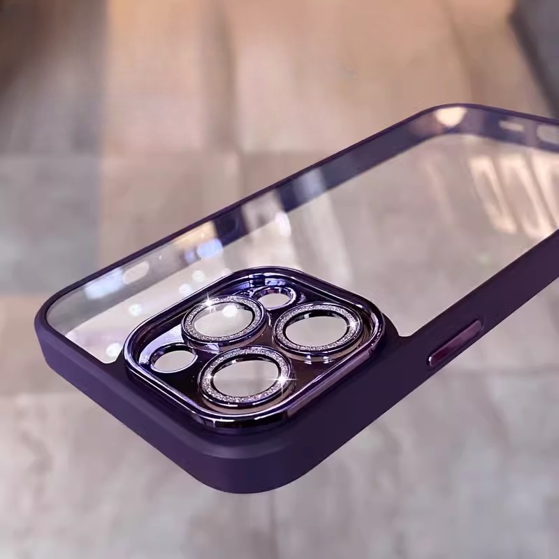 Ốp Điện Thoại Trong Suốt Màu Gradient Cho iPhone 14 Pro Max 14 plus 13 14 Pro Max 11 12 Pro Max juncong2023shop