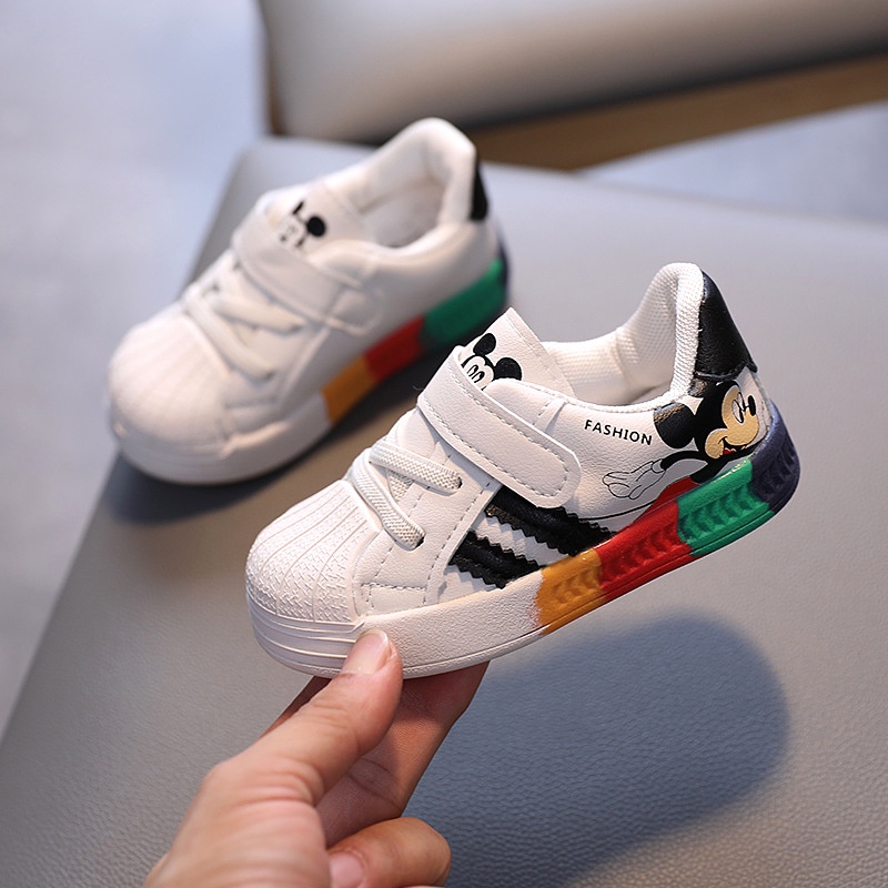 Giày Thể Thao Đế Mềm Chống Trượt Thoáng Khí Dành Cho Bé 1-3 Tuổi