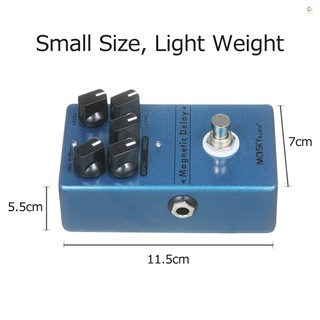 3elife moskyaudio delay echo effect pedal guitar effects delay effect pedal