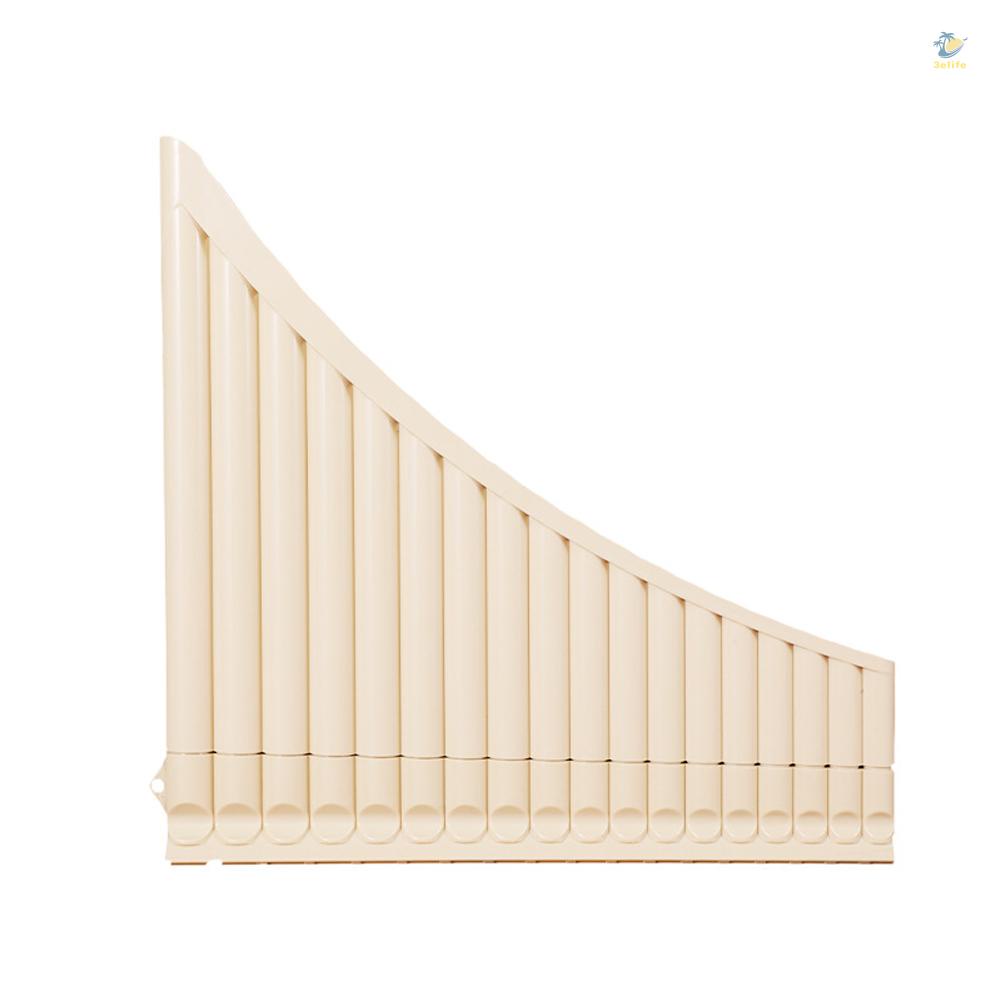 3elife 18 pipes pan flute abs resin c tone easy learning panflute music nhạc cụ trẻ em quà tặng cho người mới bắt đầu với túi lưu trữ