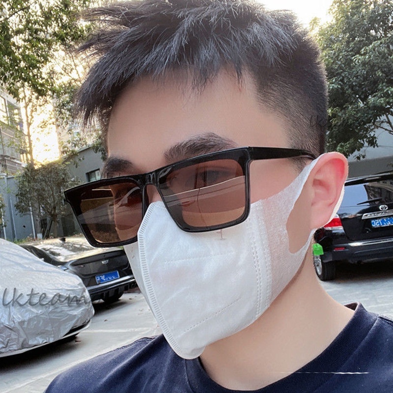 Kính râm nam xu hướng thời trang đơn giản phụ nữ thường kính mắt kính che nắng vuông cổ điển cổ điển kính gọng lớn