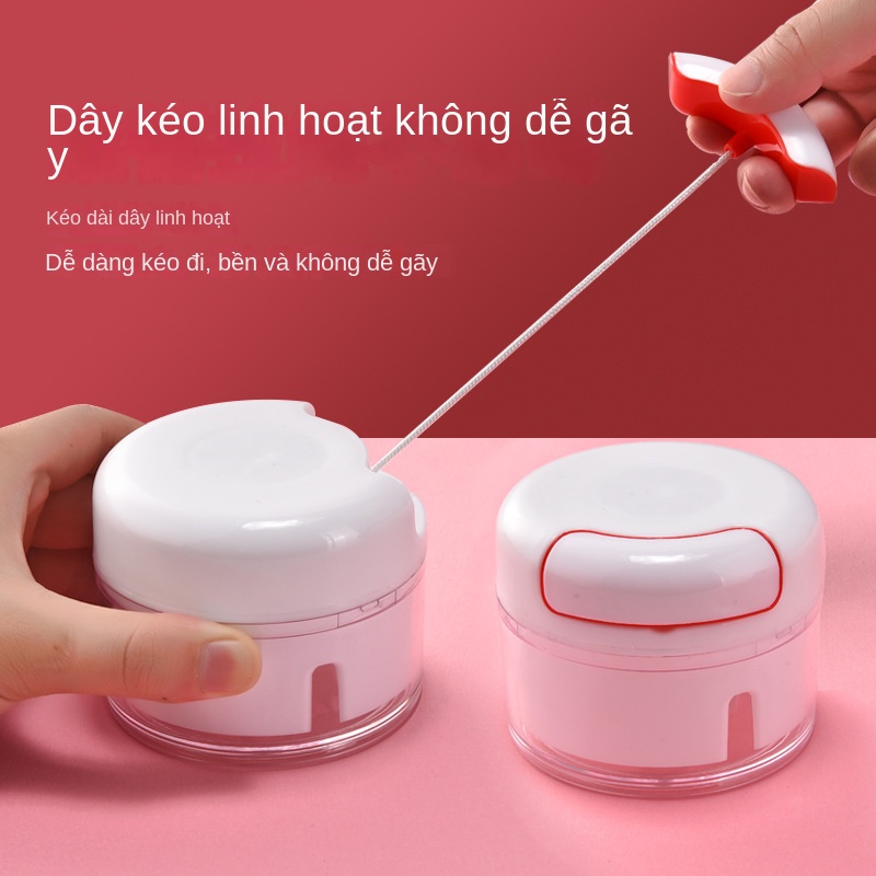 Nhà bếp máy nghiền tỏi mini hướng dẫn sử dụng máy kéo tỏi cắt tỏi khuấy tỏi máy xay tỏi thiết bị kéo tỏi