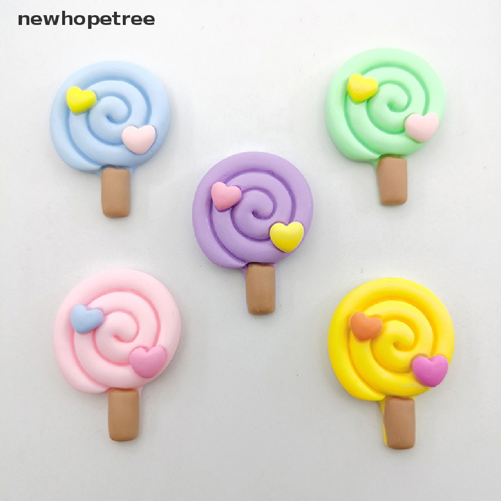 Bộ 10 Kẹp Tóc Mini Hình Trái Tim Dễ Thương Dùng Trang Trí Sổ Tay DIY