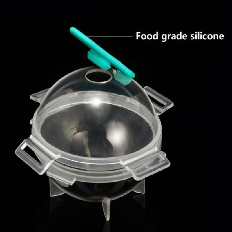 Khuôn Làm Đá Hình Tròn Bằng Nhựa Cỡ Lớn Tháo Gỡ Dễ Dàng Tiện Dụng