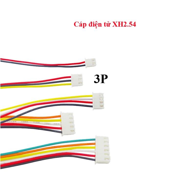 Cáp điện tử XH2.54 2P/3P/4P/6P/8P/10P/12P dây dài 20CM