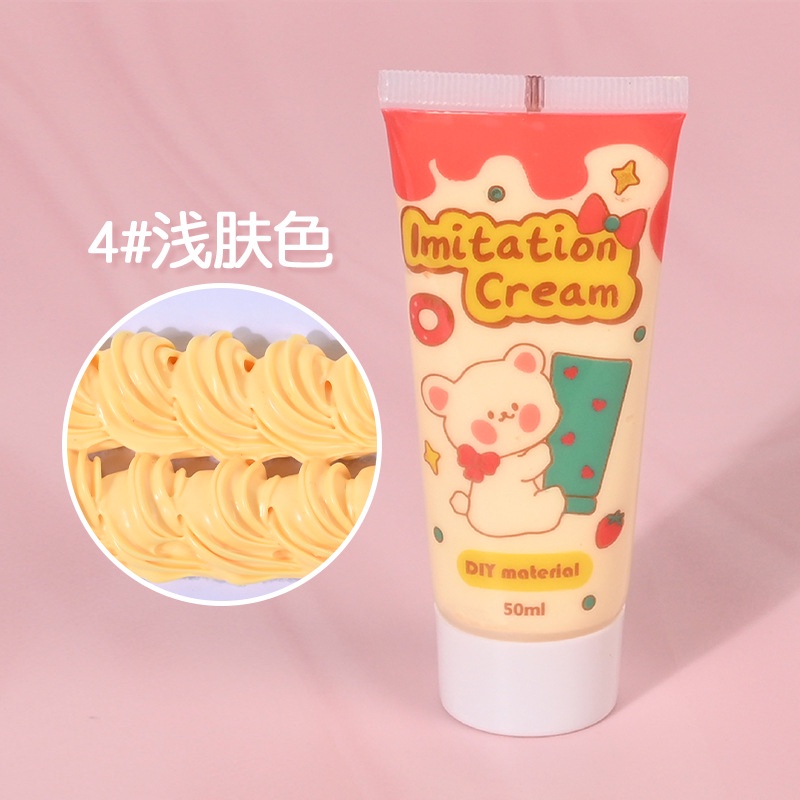 Kem Gooka 50g 31 Màu Tự Làm Kẹp Tóc / Keo Dán