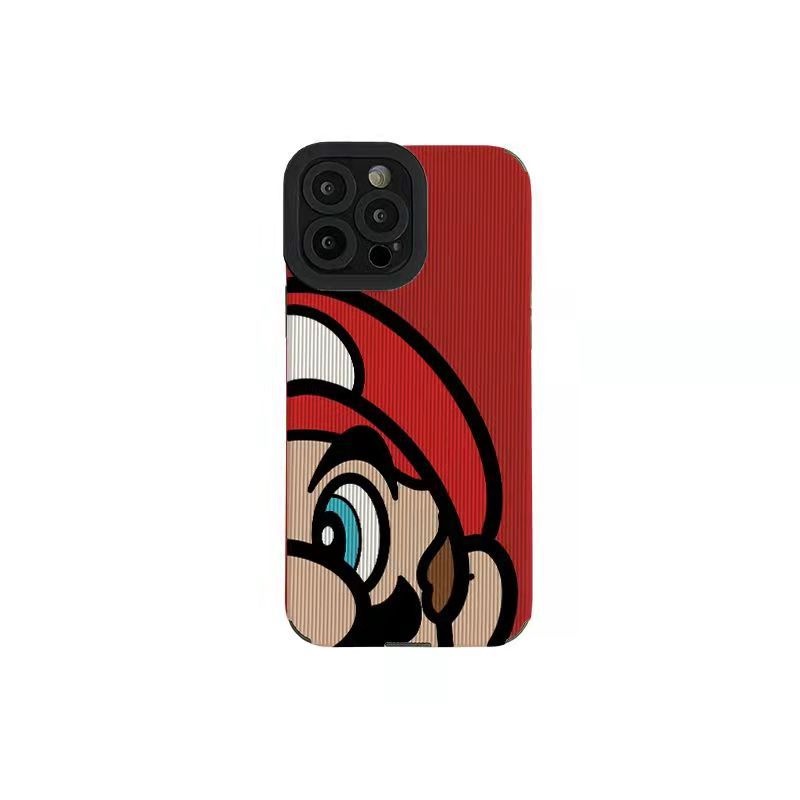 Ốp Điện Thoại TPU Mềm Hình Super Mario Cho iPhone 14 Pro Max 13 Mini 12 11 Pro X XS XR 7 8 Plus SE Sự Bảo Vệ