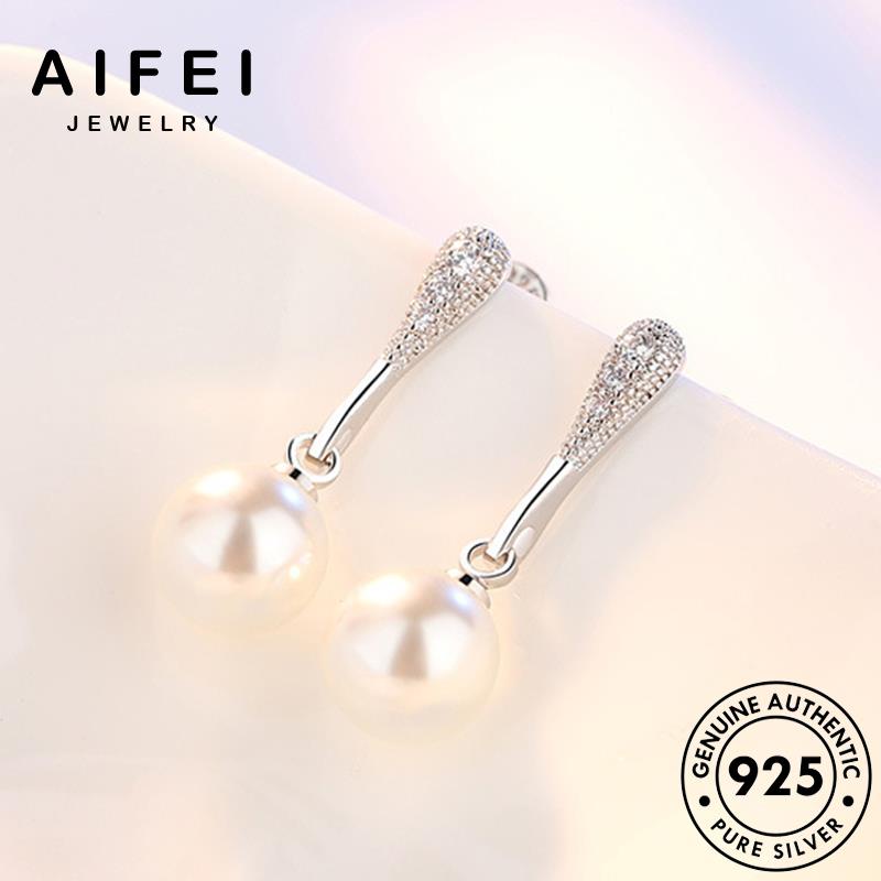 AIFEI JEWELRY 925 tai kiện thả bông dạng xỏ tròn bản Thời tua hình trang khuyên nữ nguyên sức ngọc khí quốc thời vành thật trai chất hàn bạc phụ E118