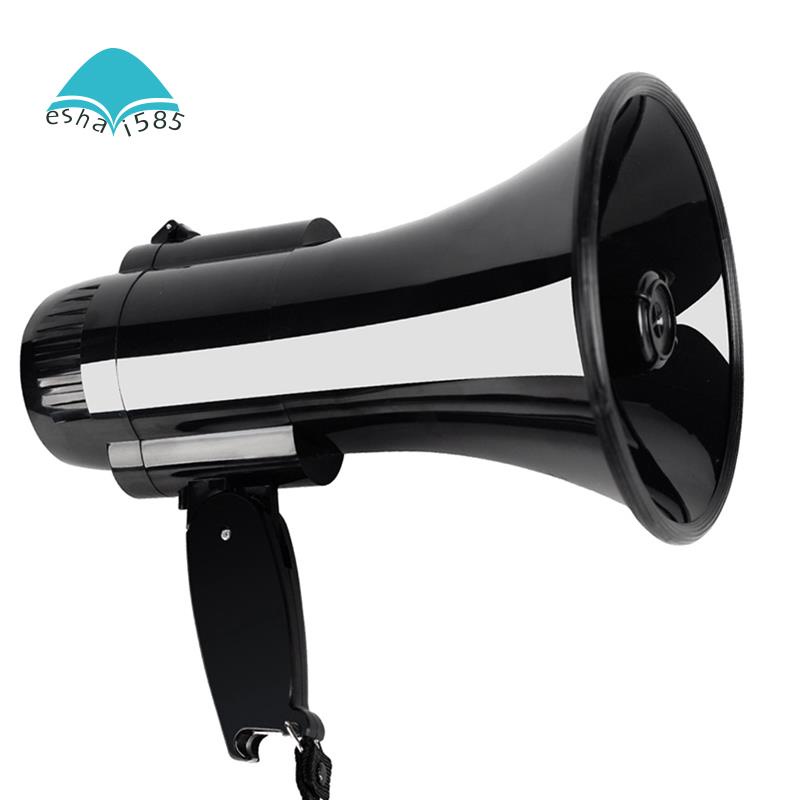 Loa Megaphone 30 Watt Cầm Tay Tích Hợp Micro Và Điều Khiển Âm Lượng Kèm Dây Đeo