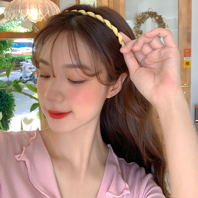 Băng Đô Cài Tóc Dạng Xoắn Phong Cách Thời Trang Đơn Giản