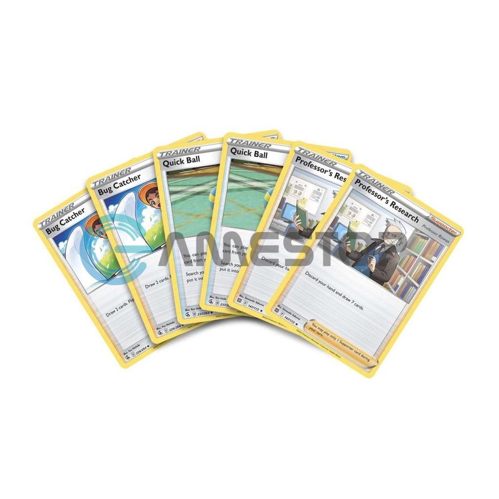 Thẻ bài Pokemon TCG V Battle Deck Lycanroc vs Corviknight phiên bản tiếng Anh POKTCGUS2TH11