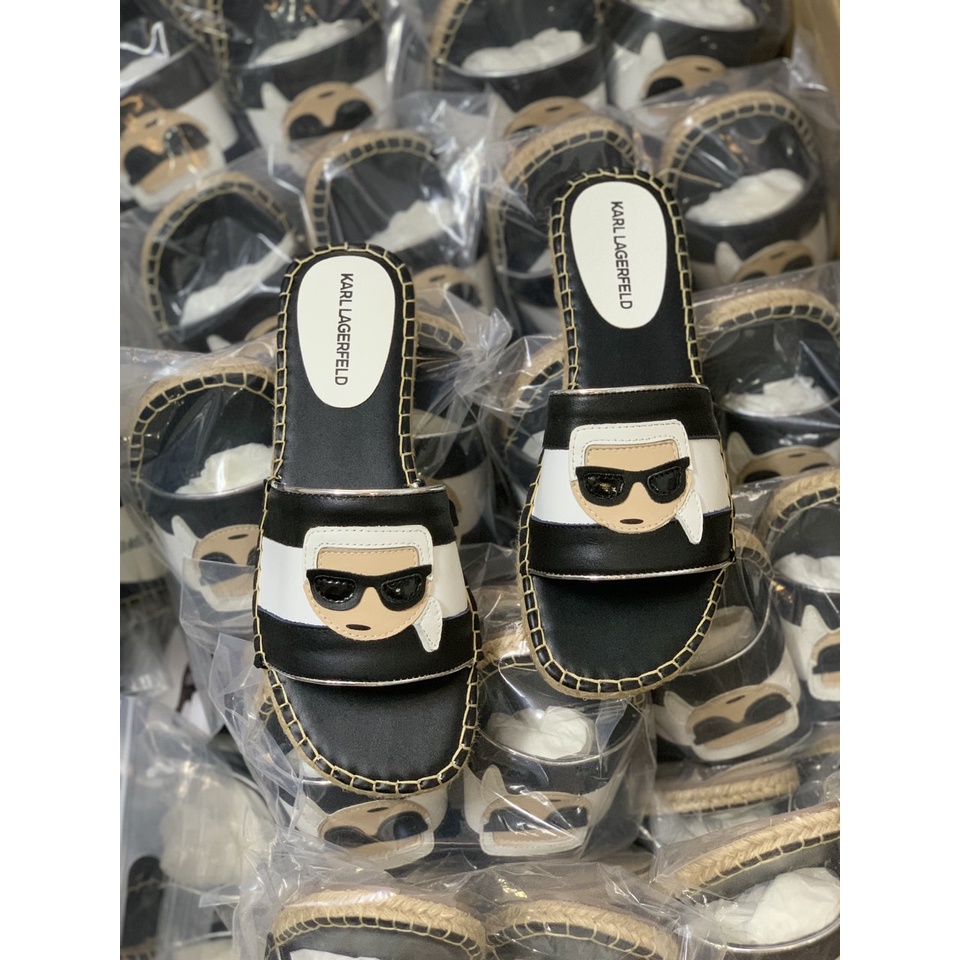 Dép KARL đế cói